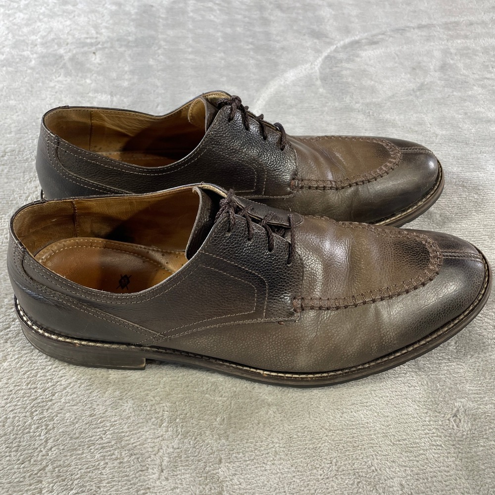 Martin Dingman Countrywear Derby Dress‎ Shoes Mens 11.5 Brown Leather Apron Toe